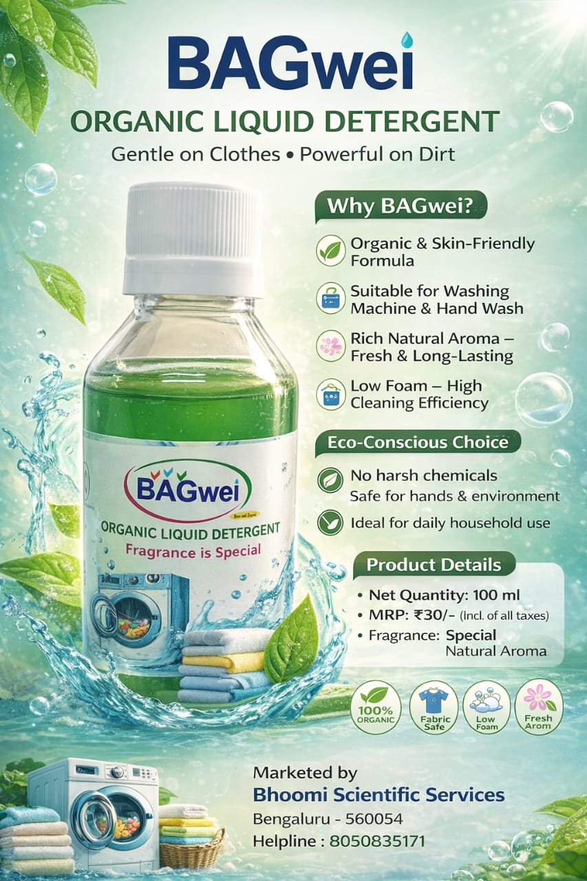 Organic Liquid Detergent