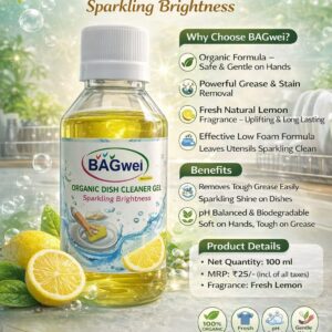 Organic Dish Cleaner Gel